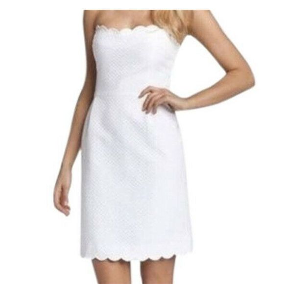 kate spade Dresses & Skirts - Kate Spade White Wedding Cocktail Dress Size 4